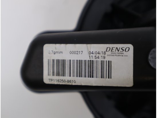 VENTILATEUR DE CHAUFFAGE