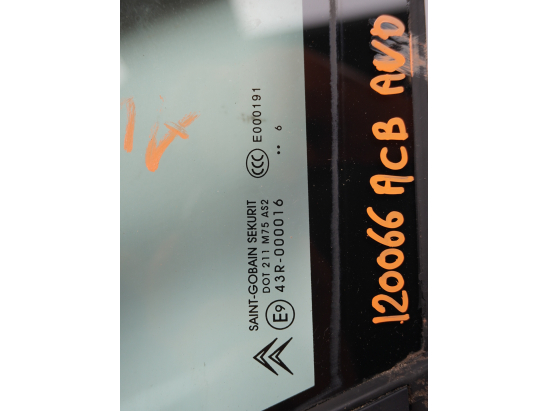 GLACE FIXE PORTE AV D