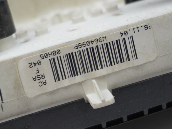 COMMANDE DE CHAUFFAGE