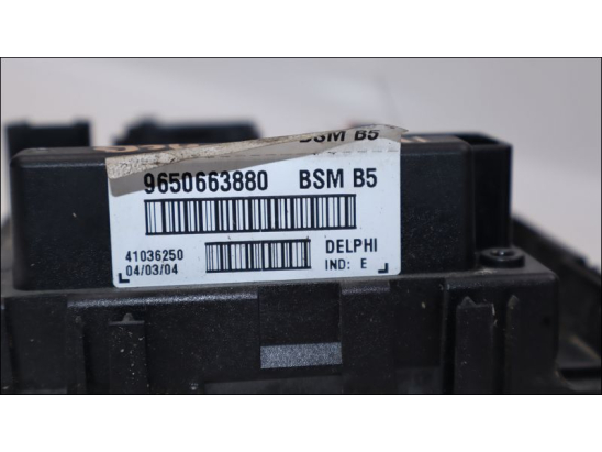 BSM (BOITIER SERVITUDE MOTEUR) occasion PEUGEOT 206 Phase 1 - 1.6i 16v