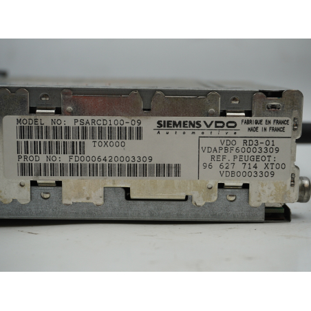 Autoradio occasion PEUGEOT 1007 Phase 1 - 1.4 HDI