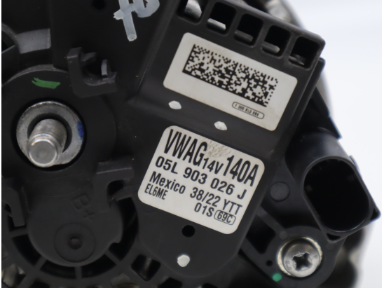 Alternateur occasion VOLKSWAGEN TIGUAN II Phase 1 - 2.0 TDI 150ch