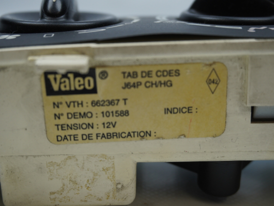 COMMANDE DE CHAUFFAGE