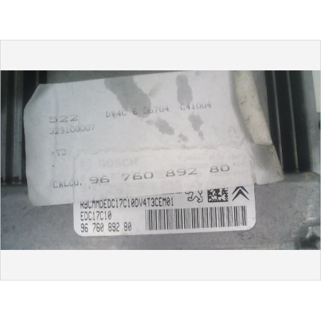Calculateur moteur occasion PEUGEOT 206 + Phase 1 - 1.4 HDI 70ch