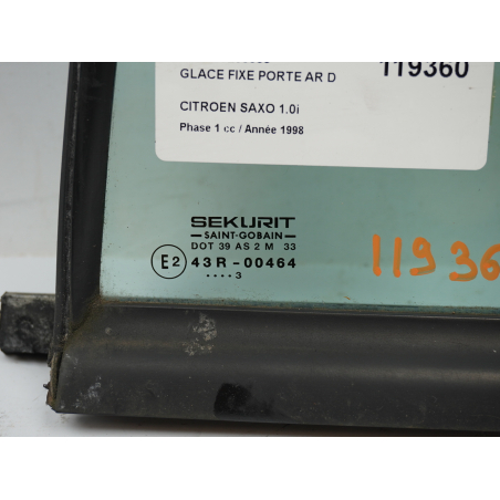 GLACE FIXE PORTE AR D