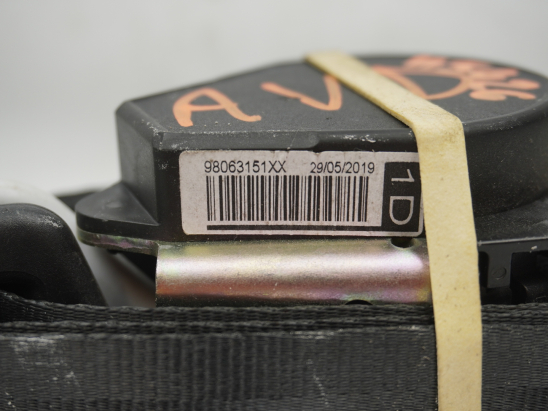 Ceinture avant droite occasion PEUGEOT 208 Phase 2 - 1.2i PURETECH 110ch