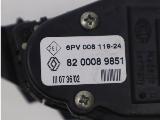 POTENTIOMETRE ACCELERATEUR