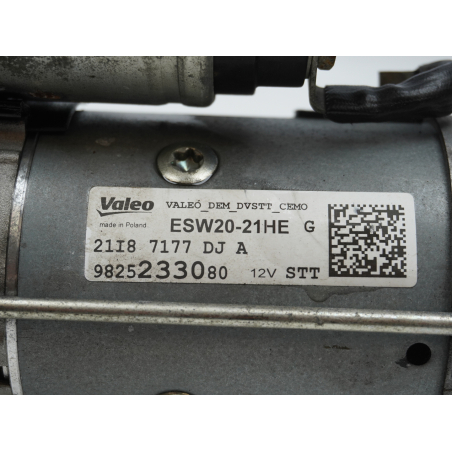 Démarreur occasion PEUGEOT 3008 II Phase 1 - 1.5 BlueHDI 130ch