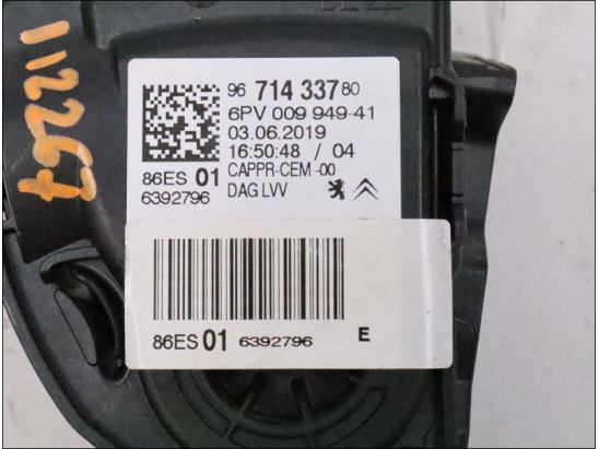 POTENTIOMETRE ACCELERATEUR