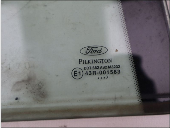 GLACE FIXE PORTE AR G