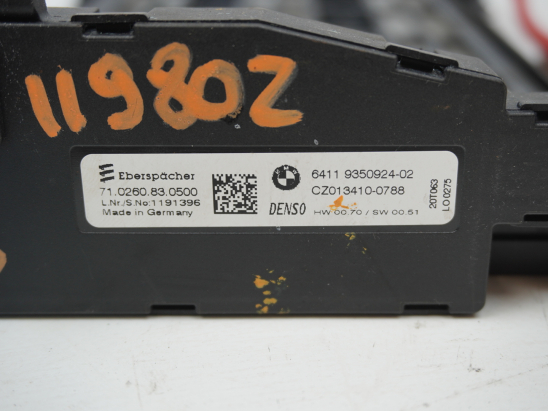 CHAUFFAGE AUXILIAIRE