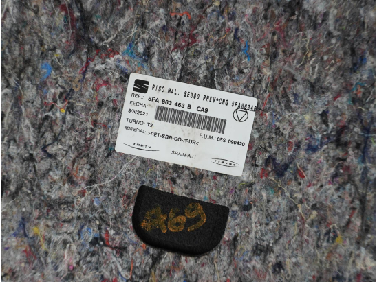 Tapis de coffre occasion CUPRA LEON Phase 1 - 1.4TSI EHR 150ch