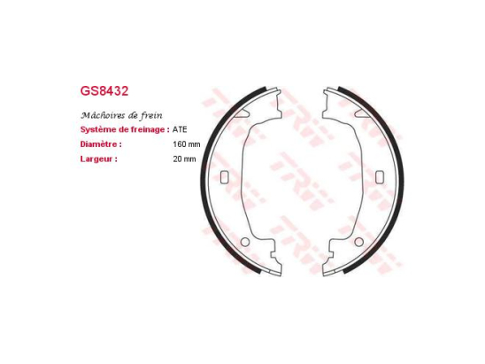 Machoires TRW GS8432