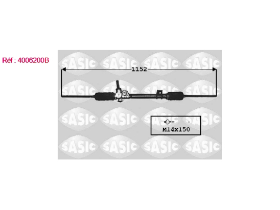 Crémaillère méca. Sasic...