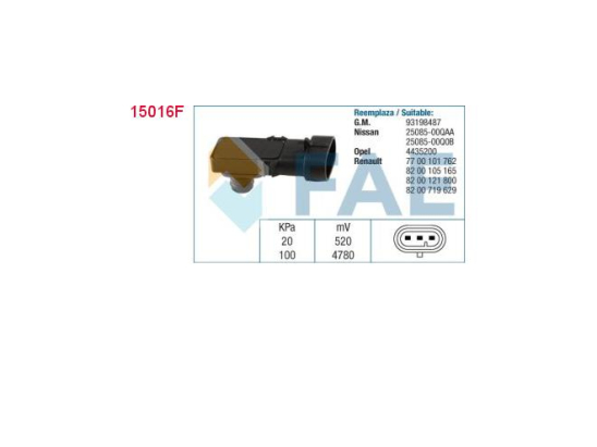 Capteur EFI-FAE 15016F