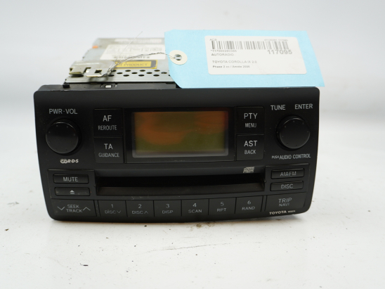 Autoradio occasion TOYOTA COROLLA IX phase 2 - 2.0 D4-D 115ch
