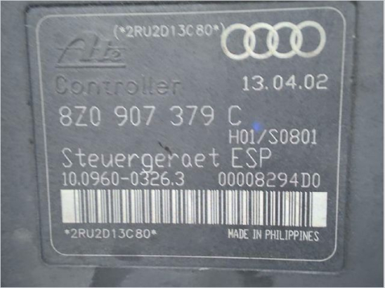 Calculateur abs occasion AUDI A2 Phase 1 - 1.4 TDI 75ch