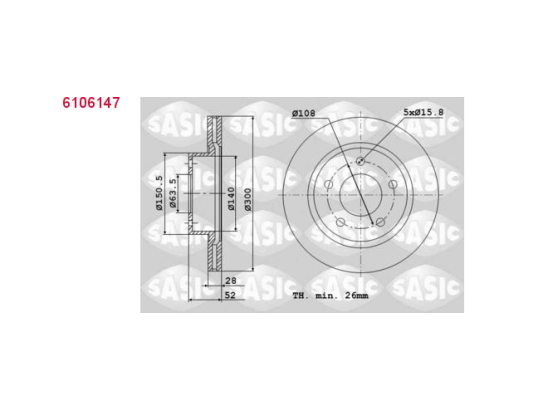 Jeu Disques Sasic 6106147