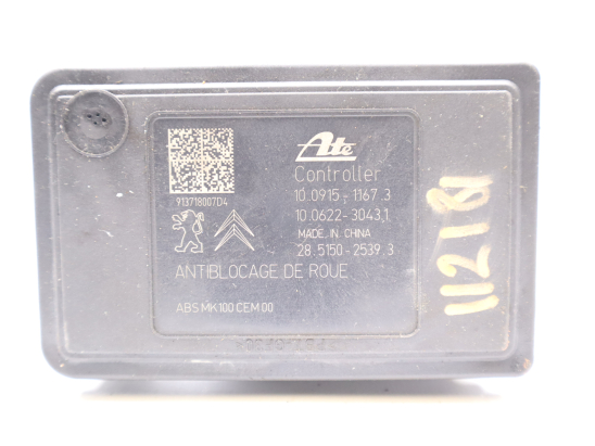 Calculateur abs occasion CITROEN C3 II Phase 2 - 1.6 HDI 90ch