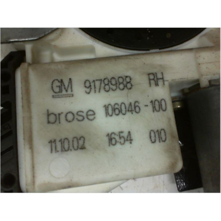 Mecanisme + moteur lève-glace avant droit occasion OPEL VECTRA III Phase 1 - 1.8i 16v 122ch