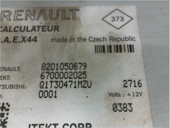 Calculateur direction assistee occasion RENAULT TWINGO II Phase 2 - 1.5 DCI 75ch