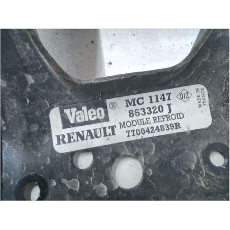 Ventilateur de refroidissement occasion RENAULT TWINGO I Phase 3 - 1.2i