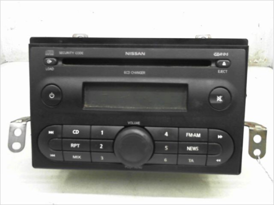 Autoradio occasion NISSAN NOTE I Phase 1 - 1.5 DCI 86ch
