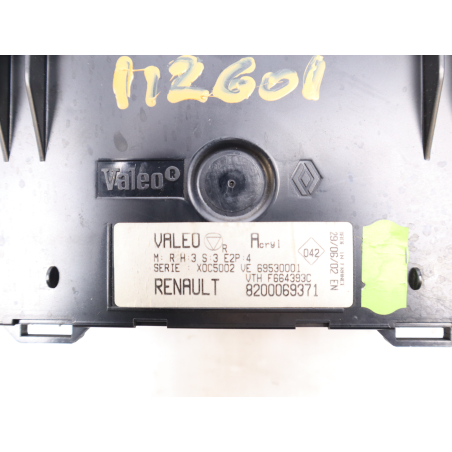 Commande de chauffage occasion RENAULT CLIO II Phase 2 - 1.4 16v