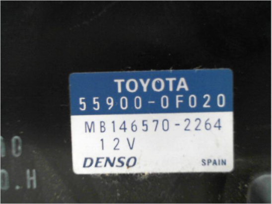 Commande de chauffage occasion TOYOTA COROLLA VERSO II phase 2 - 2.2 D 177ch