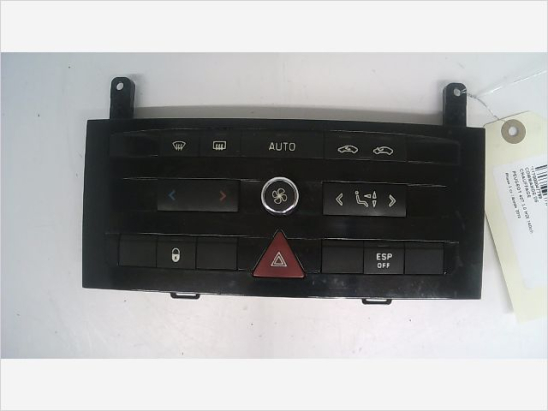 Commande de chauffage occasion PEUGEOT 407 Phase 2 - 2.0 HDI 140ch