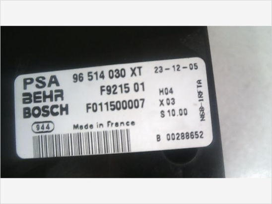 Commande de chauffage occasion CITROEN XSARA PICASSO Phase 2 - 1.6 HDI 110ch