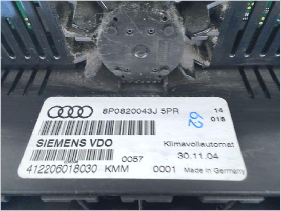 Commande de chauffage occasion AUDI A3 II Phase 1 - 2.0 TDi 140ch