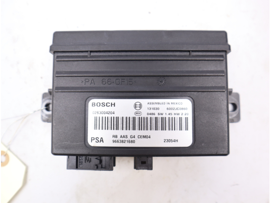 Module Park Assist occasion PEUGEOT PARTNER II Phase 2 - 1.6 HDI 90ch