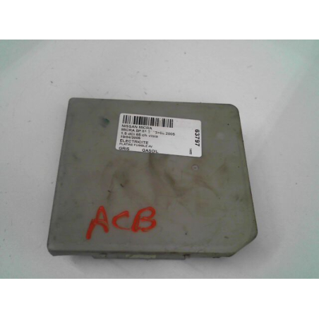 Platine fusible av occasion NISSAN MICRA III Phase 1 - 1.5 DCI 65ch