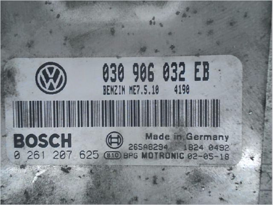 Calculateur moteur occasion SEAT AROSA Phase 2 - 1.4i 60ch