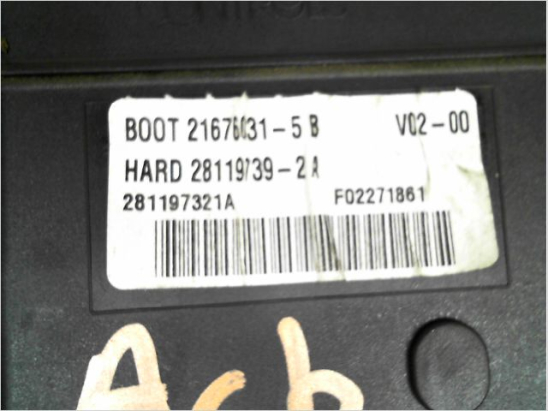Platine fusible av occasion PEUGEOT 307 Phase 2 - 1.6 HDI 16v 110ch