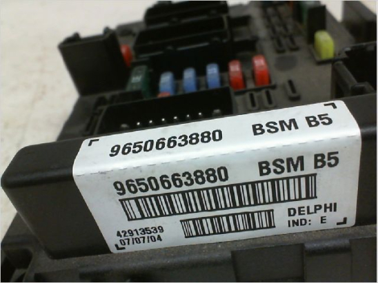 Platine fusible av occasion PEUGEOT 206 Phase 1 - 2.0 HDI