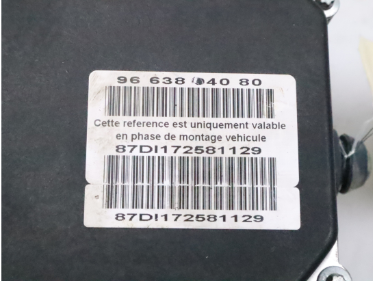 Calculateur abs occasion PEUGEOT 407 Phase 1 - 2.2 HDI 16v