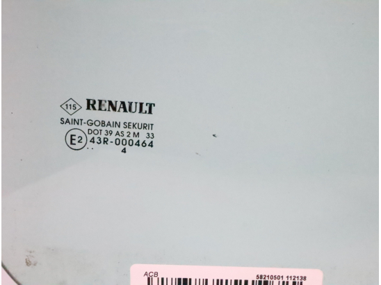 Glace porte av d occasion RENAULT TWINGO I Phase 3 - 1.2i 16v