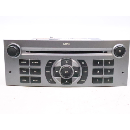 Autoradio occasion PEUGEOT 407 Phase 1 - 1.6 HDI 16v