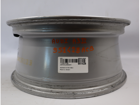 Jante aluminium occasion AUDI A3 II Phase 2 - 1.6 TDi 105ch