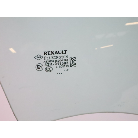 Glace porte av d occasion RENAULT CAPTUR Phase 1 - 1.5 DCI 90ch