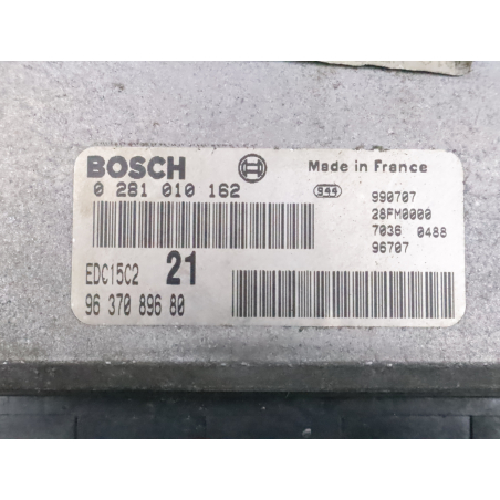 Calculateur moteur occasion PEUGEOT 306 Phase 2 - 2.0 HDI