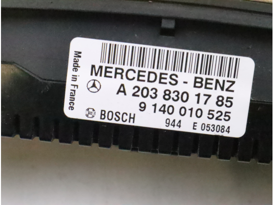 Commande de chauffage occasion MERCEDES CLASSE C II Phase 2 - C 200 CDi