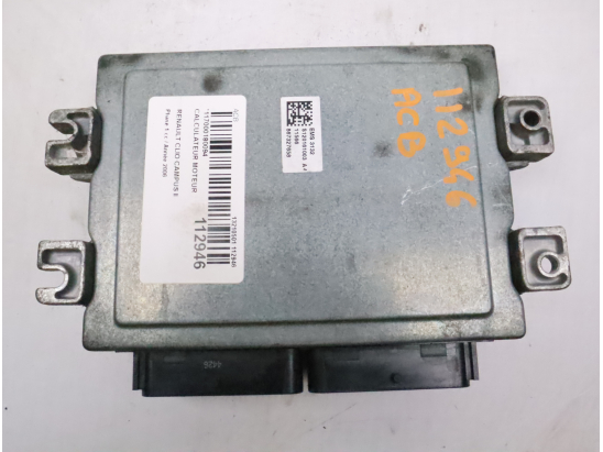Calculateur moteur occasion RENAULT CLIO CAMPUS II Phase 1 - 1.2i